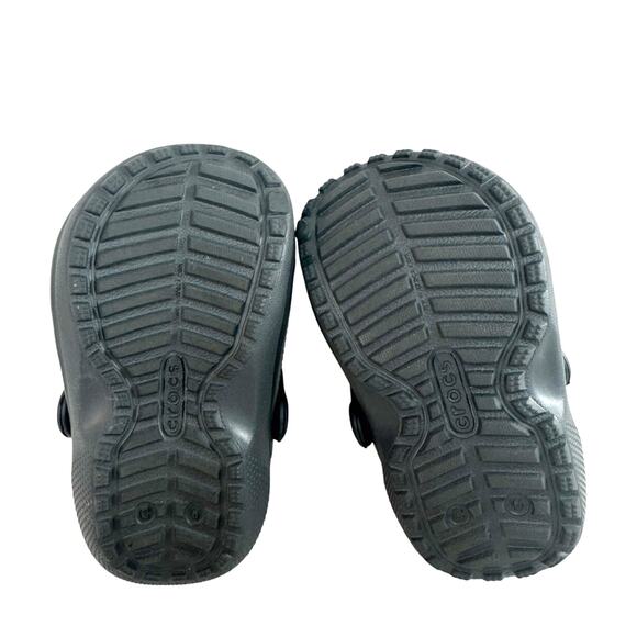 Crocs Kids Grey Size Childs 6 Preowned - Picture 2 of 5